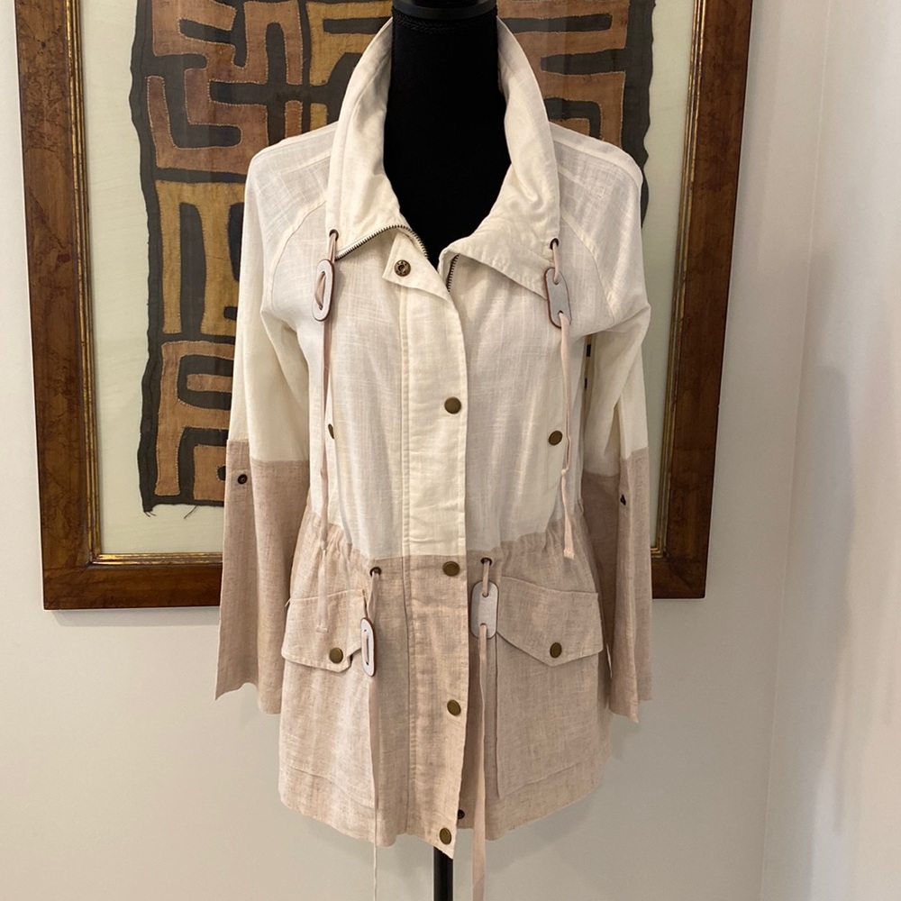 Blu pepper Linen/Cotton Jacket